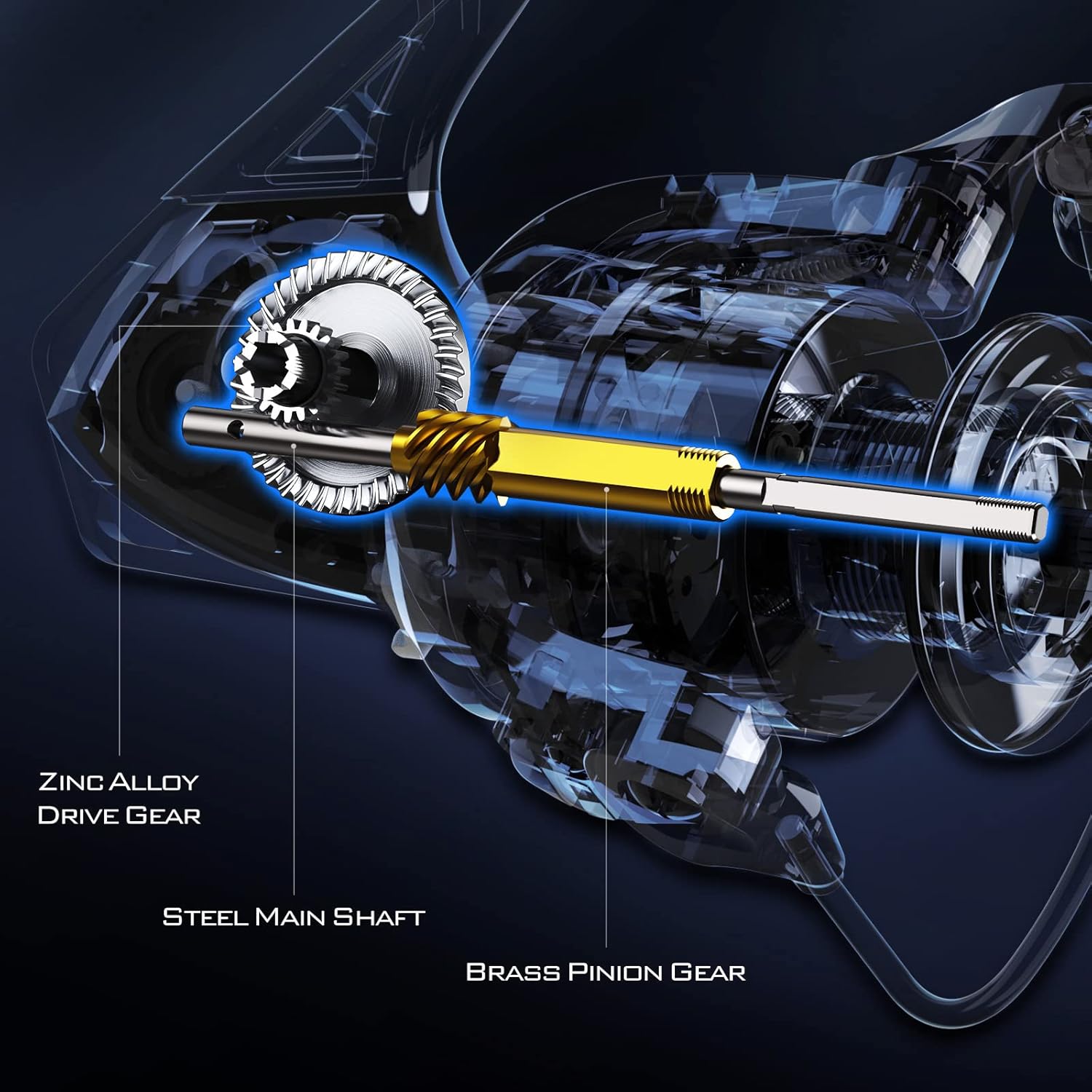 KastKing Centron & Centron Lite Spinning Reels, Freshwater and Saltwater Spinning Fishing Reel, Up to 17.5Lbs Max Drag, 5.2:1 Gear Ratio, Ultra Smooth Powerful, CNC Aluminum Spool, 9+1 BB Light Weight