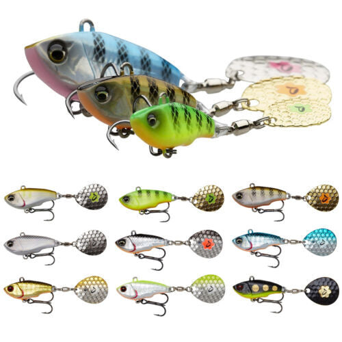 Savage Gear Fat Tail Spin Lure Sea Pike Predator