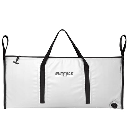 Buffalo Gear Insulated Fish Cooler Bag 40x18in 48x18in Leakproof Kill Bag Portable Waterproof Keep Ice Cold More Than 24 Hours
