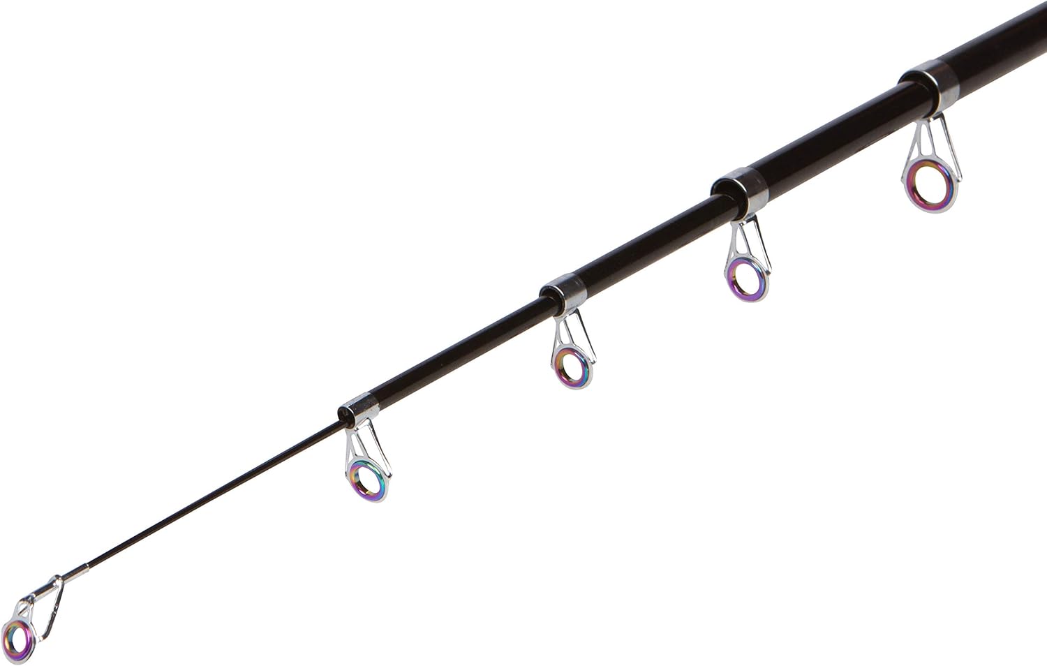 High Altitude Brands Lightweight Portable Telescopic Fishing Pole, Case and Available with Spinning Reel Rod Combo, Motorcycle, Car, Hiking, Backpacking, Wheelchair Travel Gear, Collapsible Poles