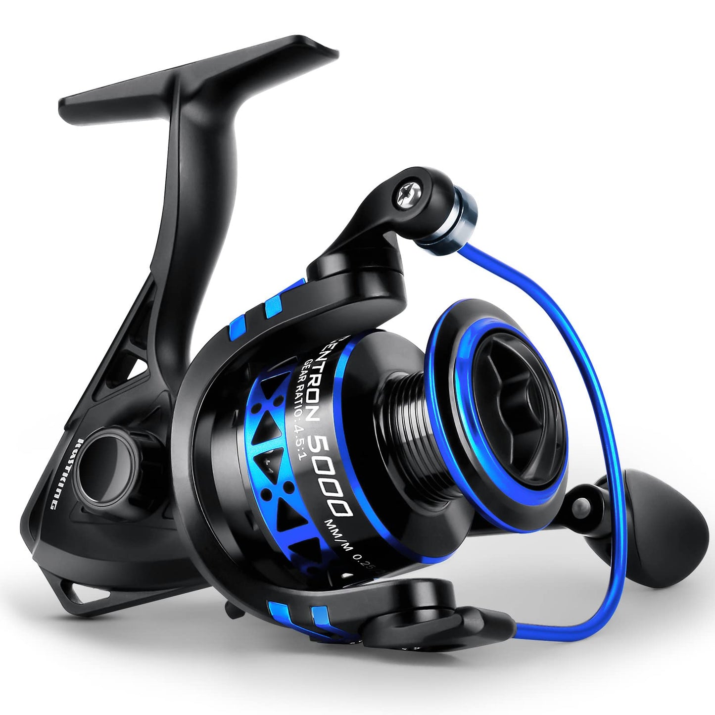 KastKing Centron & Centron Lite Spinning Reels, Freshwater and Saltwater Spinning Fishing Reel, Up to 17.5Lbs Max Drag, 5.2:1 Gear Ratio, Ultra Smooth Powerful, CNC Aluminum Spool, 9+1 BB Light Weight