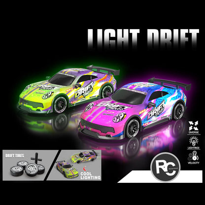 High-Speed RC Car with LED Lights